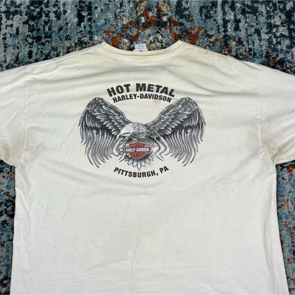 Vintage Harley Davidson Biker Graphic T shirt Size 3XL - Picture 4 of 6